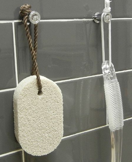 Storage Hooks for Tiled Walls | Master bathroom update, Shower bars, Cool room designs Shower Hooks Ideas, Shower Towel Hooks, Bathroom Update Ideas, Tiled Wall, Cool Room Designs, Tile Options, Shower Organization, Shower Hooks, Shower Bathroom