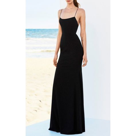 Alex Perry Leah Satin Crepe Singlet Gown ($1,800) ❤ liked on Polyvore featuring dresses, gowns, form fitting evening dresses, satin dress, alex perry dresses, satin ball gown and form fitting gowns Satin Spaghetti Strap Evening Dress Bias Cut, One-shoulder Bias Cut Satin Evening Dress, One-shoulder Bias Cut Evening Gown, Alex Perry Dress, Black Singlet, White Singlet, Fitted Gown, Fitted Gowns, Satin Ball Gown