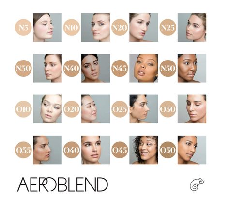 Aeroblend Airbrush Mini Set: Complete Collection * Be sure to check out this awesome product-affiliate link. #makeup Airbrush Makeup Kit, No Makeup Look, Medium Coverage Foundation, Airbrush Foundation, Airbrush Makeup, No Makeup, Soft Focus, Hemp Seed Oil, Free Radicals