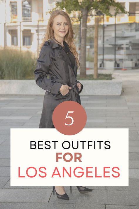 What To Wear In Los Angeles Outfits For Los Angeles, Los Angeles In December, What To Wear In Los Angeles, Los Angeles Outfits, 5 Outfits, La Outfits, Los Angeles Fashion, Los Angeles Style, Outfits To Wear