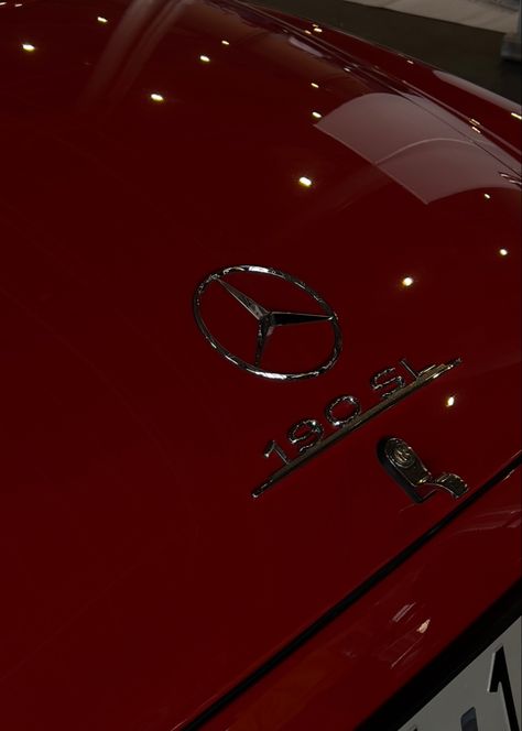 Red Mercedes Benz Wallpaper, 2023 Moodboard Wallpaper, Car Aesthetic Mercedes, Red Mercedes Benz, Mercedes 190 Sl, Mercedes Aesthetic, Red Mercedes, Moodboard Wallpaper, 2023 Moodboard