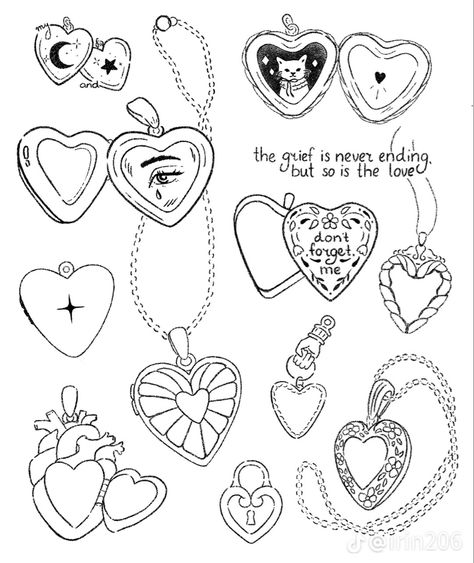 Cake Tattoo Designs, Locket Drawing Simple, Heart Locket Illustration, Heart Doily Tattoo, Locket Heart Tattoo, Locket Sketch, Traditional Locket Tattoo, Heart Doodle Art Design, Vintage Locket Tattoo