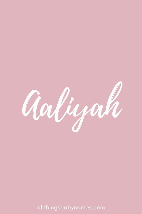 Discover thousands of baby names and meanings. Aaliyah Name Meaning, Aaliyah Name, Names And Meanings, Baby Name Meaning, Dynamic Wallpaper, Uncommon Baby Names, Female Character Names, Popular Baby Names