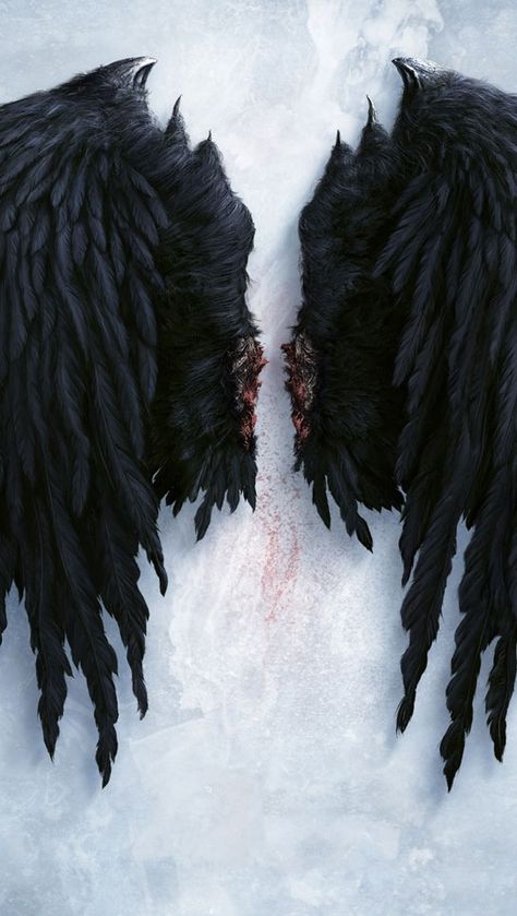 Broken wings... Dark Wings Wallpaper, Black Wings Aesthetic Angel, Broken Wings Angel, Angel With Broken Wings, Broken Angel Wings, Fallen Angel Aesthetic, Fallen Angel Wings, Bad Angel, Ali D'angelo