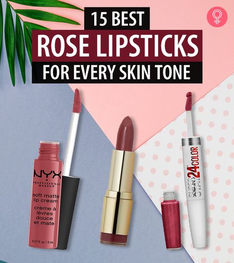 15 Best Rose Lipsticks For 2022 – Reviews Spring Lipstick Colors, Outfits And Makeup, Dusty Rose Lipstick, Rose Lip Color, Summer Lipstick Colors, Pretty Lipstick Colors, Pink Lipstick Shades, Wedding Lipstick, Milani Color Statement Lipstick