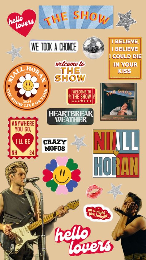 Niall Horan Collage, Hello Lover, Irish Princess, Niall Horan, Collage, Concert