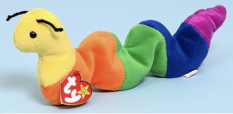 Rainbow Caterpillar, Rainbow Plush, Good Memories, 90s Toys, Rainbow Birthday, Baby Art, Beanie Baby, Ty Beanie, Toy Figures