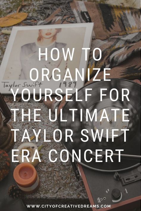 Taylor Swift Era Concert, Taylor Swift Tickets, Eras Concert, Taylor Swift Tattoo, Swift Concert, All About Taylor Swift, Concert Venue, Printable Checklist, Taylor Swift 1989