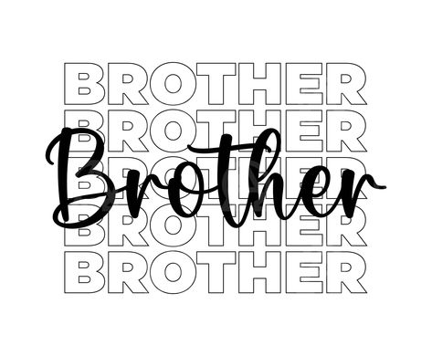 Brother Logo, Little Brother Svg, Big Brother Svg, Brother Love, T Shirt Logo Design, Minecraft Pictures, Unique Words Definitions, Shirt Logo Design, Blur Background In Photoshop