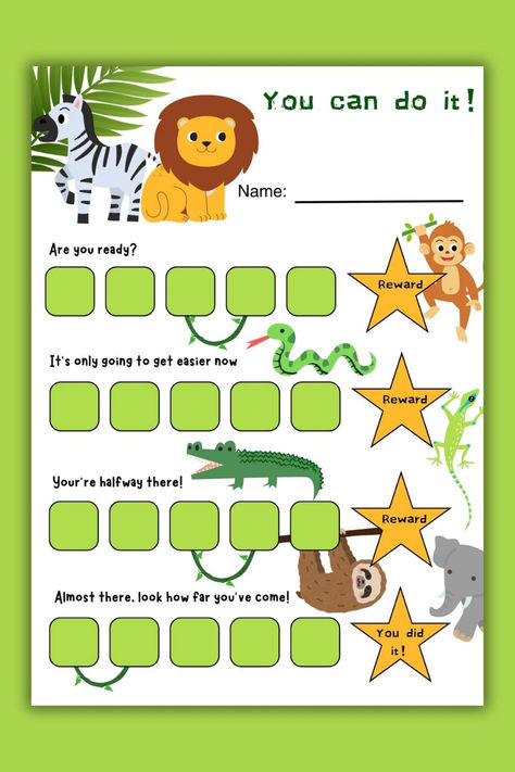 🌟 Keep your little ones motivated with this adorable editable and printable kids reward chart! 🎨 Perfect for encouraging positive behavior and achievements at home or in the classroom. 🏆 Customize and personalize to suit your child's interests and goals. 🚀 Watch them soar with pride as they collect stars and earn rewards! 🌈 Download now and start fostering a fun and rewarding environment today! #KidsRewardChart #PrintableChart #Parenting #Motivation #PositiveBehavior Kids Reward Chart, Chore Chart Template, Toddler Potty Training, Reward Charts, Reward Chart Kids, Kids Rewards, Printable Chart, Printable Kids, Zoo Animal