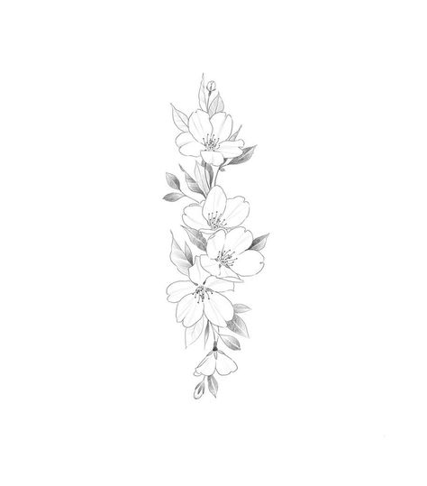 Jasmine Tattoo, Delicate Flower Tattoo, Vintage Flower Tattoo, Small Forearm Tattoos, Small Flower Tattoos, Flower Tattoo Shoulder, Inspiration Tattoos, Flower Tattoo Sleeve, Blossom Tattoo