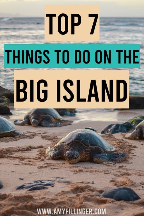 Here are the 7 best things to do on the Big Island. This list of the best things to do in Hawaii has the best things to do in Kona, best things to do in Hilo, and even best things to do in Volcanoes National Park. If you're planning a Big Island vacation or Hawaii vacation, make sure to save these Hawaii travel tips. Big Island vacation tips, Big Island activities, things to do on the Big Island of Hawaii Best Things To Do On The Big Island, Things To Do In Hawaii Big Island, Big Island Bucket List, Best Restaurants Big Island Hawaii, Kona Hawaii Things To Do In, Family Trip To Hawaii, Things To Do In Kona Hawaii, Hawaii Big Island Things To Do, Things To Do On The Big Island Of Hawaii