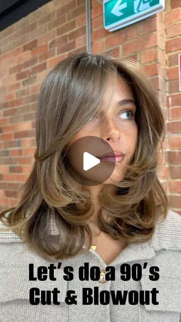 Lachy | MELBOURNE COLOUR SPECIALIST on Instagram: "Had so much fun doing this with @eloisemumme 

#blowout #haircut #cut #90s #bouncy #melbourne #hair" Medium Bouncy Hair, Bouncy Blowdry Long, Fine Long Haircut, Medium Length Bouncy Layers, Late 90s Haircuts, Mid Style Haircut, 2024 Fall Brunette Hair, 90s Mid Length Hair With Layers, 90 S Layers