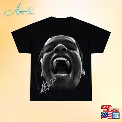 Asap Rocky Shirt Tee Rare Concert Merch Rap T-Shirt Classic Check more at https://alysaarts.com/product/asap-rocky-shirt-tee-rare-concert-merch-rap-t-shirt-classic/ Asap Rocky Shirt, Concert Merch, Asap Rocky, Rocky, Rap, Tee Shirts, Concert, T Shirt, A$ap Rocky