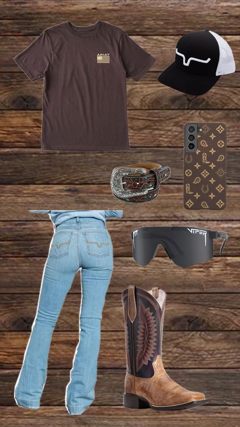 #country #countryoutfit #countryfit #outfits #fits #outfit #countryoutfits #countryfits #fit Female Country Outfits, Country Outfits For School, Elizabeth Outfit, School Spirit Outfit, Country Summer Outfits, Outfits For Teens For School, Country Fits, Country Clothes, Picture Day Outfits