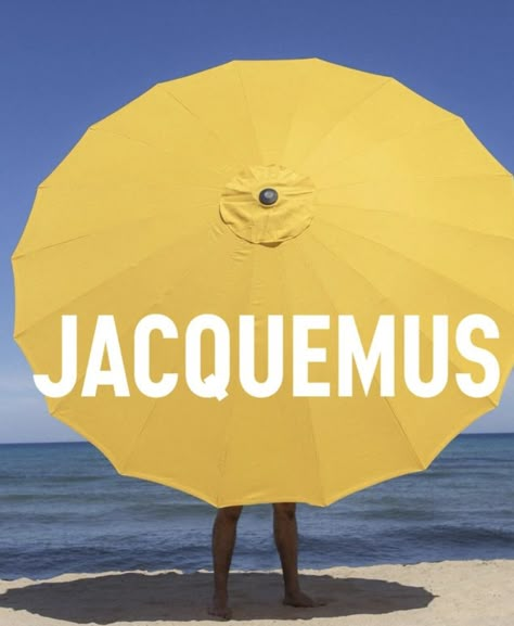 Jacquemus Aesthetic, Jacquemus Campaign, Beach Aesthetic Graphic Design, Jacquemus Ad Campaign, Beach Club Branding, Jacquemus Marketing, Jacquemus Campaign Editorial, Fall Deserts, Perfume Adverts