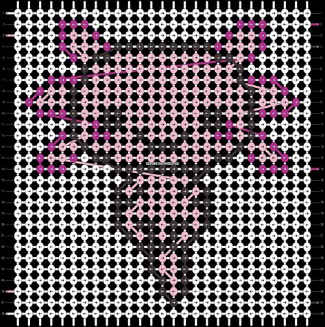 Bead Animals Patterns Axolotl, Beaded Axolotl Pattern, Axolotl Bead Pattern, Axolotl Perler Beads, Axolotl Pixel Art, Animal Bracelet Patterns, Axolotl Cute, Miyuki Beads Pattern, Diy Friendship Bracelets Tutorial