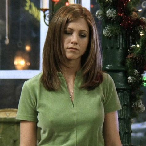 Rachael Haircut Friends, Rachel Cut Hair, Rachel Green Haircut, Midlegth Layers, Jen Aniston Hair, Rachel Green Hair, Aniston Hair, Rachel Haircut, Rachel Hair