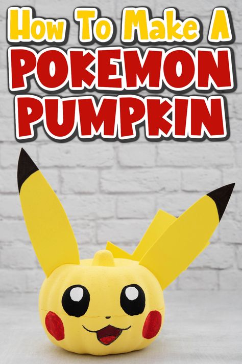 Boy Pumpkin Painting Ideas, Pumpkin Disguise Ideas On Paper, Pikachu Pumpkin Painting, Dogman Pumpkin, Pumpkin Painting Ideas Pokemon, Charizard Pumpkin, Charizard Pumpkin Painting, Pumpkin Painting Ideas Picachu, Pumpkin Carving Pikachu