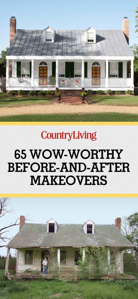 image Home Makeover Ideas, Home Makeovers, Ranch Remodel, Paint Your House, Exterior Makeover, Home Makeover, Farmhouse Exterior, Living Room Remodel, Makeover Ideas