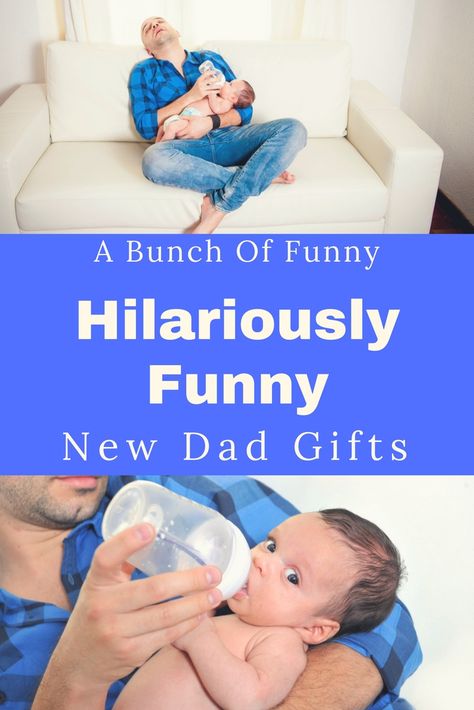 Funny and humorous new Dad gifts. Great ideas that can be given from wife or friends. Gift ideas for first time fathers. Includes new dad survival kit gift ideas. Dad To Be Gift Ideas, Baby Shower Gifts For Dad, Cricket Outfits, New Dad Survival Kit, New Dad Gifts, Trendy Baby Gifts, Diaper Party, First Time Dad Gifts, Survival Kit Gifts