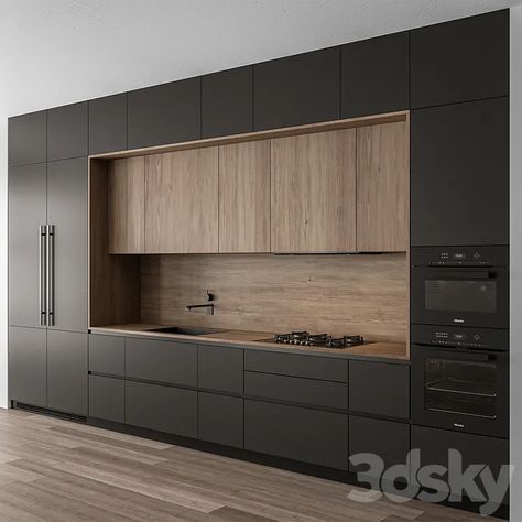 Download Link: https://3ds-max.org/kitchen/kitchen-modern-wood-and-black-114-3d-model-free-download/ Kitchen Modern Wood, Modern Rustic Kitchen Design, Rustic Kitchen Design Ideas, Modern Rustic Kitchen, Rustic Kitchen Ideas, Kitchen Cabinetry Design, Handleless Kitchen, Wood And Black, Modern Kitchen Cabinet Design