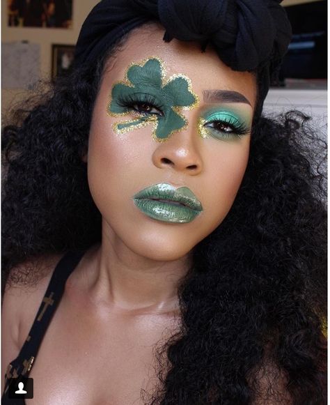 Leprechaun Makeup Green Makeup Looks St Patricks Day, St Pats Makeup, St Pattys Day Make Up, Lucky Charms Makeup, Saint Patrick Makeup Ideas, Saint Patrick’s Make Up, St Patrick’s Day Make Up, Saint Patrick Makeup, St Pattys Makeup Ideas