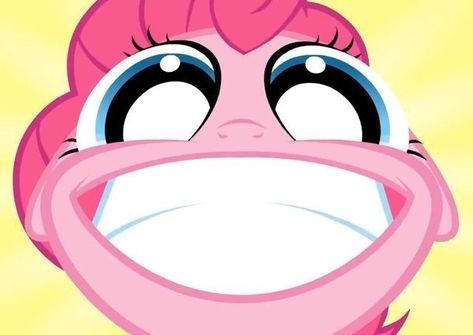 My Little Pony Funny, Pinkie Pie Smile, Messi Pp, My Little Pony Pfp, Mlp Pinkie Pie, My Little Pony Pinkie Pie, Pink Pie, Mlp Memes, Ronaldo Messi