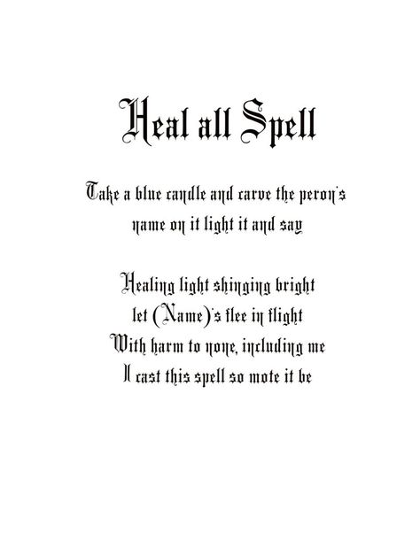 Spells For Positive Change, Health Spells For A Loved One, Health Spells Wicca, Healing Spell For A Loved One, Peace Spell For Someone Else, Get Well Spell, Spells To Heal Others, Forced Healing Spell, Feel Better Spell