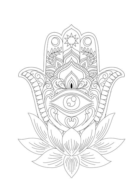 Hamsa Drawing, Fatima Hand Tattoo, Feminine Shoulder Tattoos, Word Tattoo Ideas, Rose Tattoo Sleeve, Word Tattoo, Tattoo Templates, Spine Tattoos For Women, Leg Tattoos Women