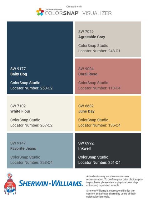 Colors That Compliment Slate Blue, Navy Blue House Color Scheme, Antique Blue Color Palette, Navy Blue Coordinating Colors, Petroleum Blue Color Palette, Colors That Go With Denim Blue, Salty Dog Color Palette, Sherwin Williams Naval Color Palette, Naval Color Palette