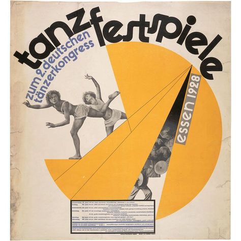 Jan Tschichold and the New Typography - Bard Graduate Center Bauhaus Design Poster, Jan Tschichold, Laszlo Moholy Nagy, Moholy Nagy, Dance Festival, Graphic Ideas, Festival Poster, Bauhaus Design, Modern Typography