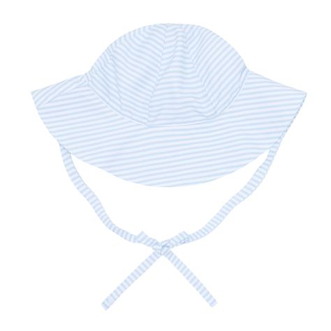 fit to perfection, with a large brim for plenty of coverage, our double-lined cotton baby sun hat is protective without being overbearing and is finished with thicker ties for the perfect bow. locally made in the USA. Perfect Bow, Baby Sun Hat, Swimming Outfit, Boy Accessories, Baby Powder, Buy Buy Baby, Blue Gingham, Monogrammed Items, Mini Boden