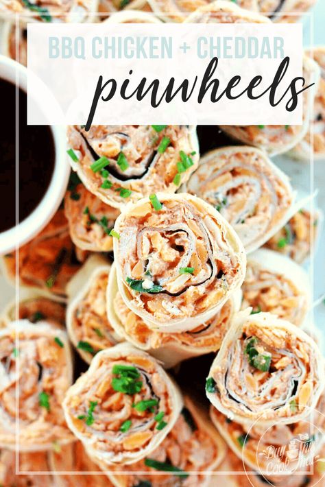 Bbq Chicken Pinwheels, Bbq Pinwheels, Best Pinwheel Appetizers, Pinwheel Appetizer, Pinwheels Appetizers, Superbowl Recipes, Chicken Cheddar, Chicken Pinwheels, Luncheon Ideas