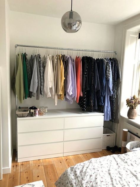 Wardrobe Room, Dekorasi Kamar Tidur, Room Redesign, Wardrobe Design Bedroom, Redecorate Bedroom, Room Makeover Bedroom, Dressing Room Design, Room Makeover Inspiration, Apartment Inspiration