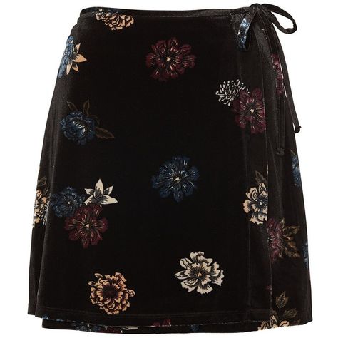 FLORAL VELVET WRAP MINI SKIRT ($12) ❤ liked on Polyvore featuring skirts, mini skirts, short floral skirt, floral miniskirts, tie-dye skirt, boho skirts and short mini skirts Wrap Skirt Outfit, Floral Printed Skirt, Short Wrap Skirt, Skirts Floral, Floral Wrap Skirt, Flower Print Skirt, Velvet Mini Skirt, Wrap Mini Skirt, Skirt Short