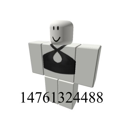 black cross crop top roblox code Roblox Black Top Codes, Black Top Roblox Code, Roblox Crop Top Codes, Roblox Tops Codes, Black Pants Roblox Code, Roblox Top Codes, Roblox Crop Top, Hsl Codes, White Sleeveless Crop Top