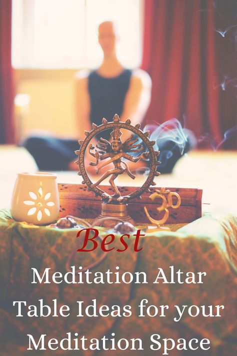 Through the combination of essential oils, sacred objects, meditation tools, and personal touches, you can craft a meditation altar table that becomes a haven of positive energy, inner peace, and spiritual growth. Meditation Altar Ideas, Altar Table Ideas, Altar Ideas Sacred Space, Meditation Alter, Meditation Table, Sacred Objects, Lifestyle Board, Meditation Altar, Meditation Tools