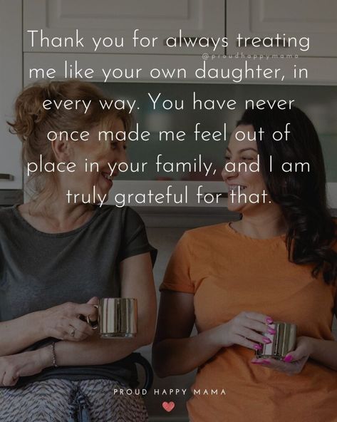 Best Mother In Law Quotes Love, Best Mother In Law Quotes, Message For Mother In Law, Quotes For Mother In Law, Quotes On Mother, Thank You Quotes For Friends, Birthday Message For Mother, In Law Quotes, Daughter In Law Quotes