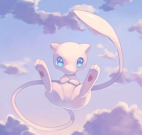 Mew Pokemon, Solgaleo Pokemon, Pokemon Painting, Pokemon Mewtwo, Mew And Mewtwo, Pokemon Mew, Pokemon Sketch, Cool Pokemon Wallpapers, Pokemon Waifu