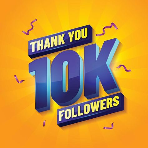 Thank you for 10k followers vector social media post for celebrate 10000 follower 10000 Followers Thank You, Thank You Logo Design, 10k Followers Thank You Instagram, 10 K Followers Thank You, 10k Followers Thank You, 10k Followers Instagram, 10 K Followers, Jay Dwarkadhish, 10k Instagram Followers