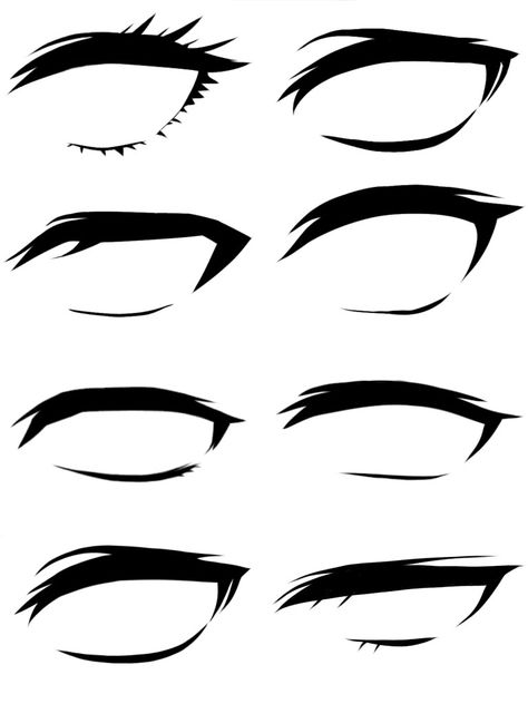 F2u Eye Base, Eyes Drawing Base, Simple Body Base, Kny Eyes Ideas, Shocked Eyes Drawing, Kny Eyes Base, Kny Oc Eyes, Eye Base Drawing, Gacha Base Poses