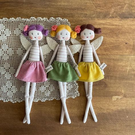 The fairy cloth doll pattern is complete, and now you can take it and sew it. All details are above, in the link in my profile. 🧚‍♀️✨ #FairyDoll #DIYDoll #Handmade #SewingProjects #Crafting #pattern Free Fairy Doll Sewing Patterns, Cloth Doll Pattern, Pixie Doll, Cloth Doll, Amazing Art Painting, The Fairy, Fairy Dolls, Tree Branch, Sewing Project