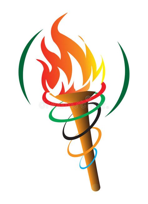 Olympic Torch. An illustration of olympic fire torch on white background. An add , #ad, #fire, #torch, #white, #olympic, #Olympic #ad Sports Day Decoration, Sports Day Poster, Olympic Logo, Indian Army Wallpapers, Fire Torch, Olympic Theme, Olympic Flame, Certificate Background, Shiva Tattoo Design