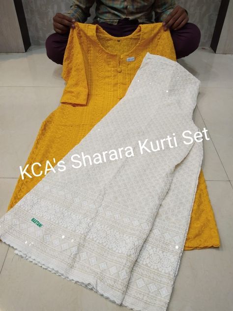 Jaipur Outfit, Kurti Pair, White Kurti, Trendy Trousers, Pakistani Designer Clothes, Velvet Dress Designs, Latest Dress Design, Designer Kurti Patterns, Neck Designs For Suits