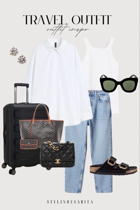 chic travel outfit, chic travel outift airport style, chic travel outfit summer, chic travel outfits for women, chic travel outfit European , chic travel outfit airport style summer, midsize fashion, chic travel outfit plane, chic travel outfit classy,