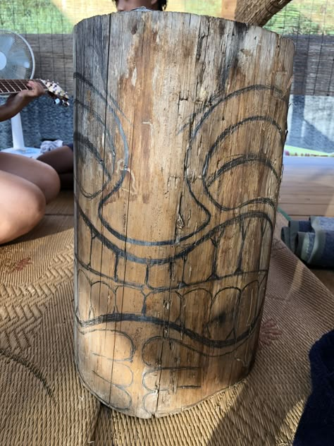 Diy Tiki Statue, Tiki Pole, Tiki Carving, Totem Tiki, Tiki Lights, Tiki Ideas, Tiki Faces, Wood Carving Art Sculpture, Tiki Man