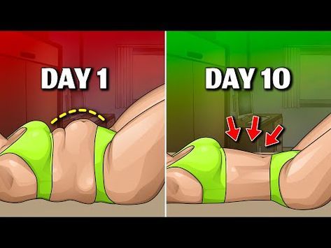 Do This In Bed To See Your Belly Flatten - YouTube Lying On Stomach Pose, Sagging Belly, Belly Flab, Bed Workout, Lower Belly Workout, Workout Calendar, Lower Belly, After Surgery, Stay In Bed