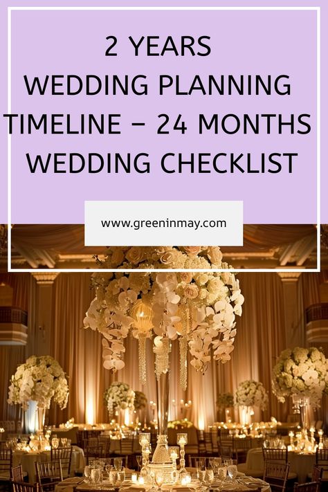 Yaay, you are engaged…congratulations! If you are planning on having your wedding within 24 months after the proposal here is a comprehensive 2 years wedding planning timeline template for you to use in planning the wedding. 2 Year Engagement Timeline, Engagement Timeline, Small Wedding Planner, Wedding Planner Checklist Printable, Wedding Planner Checklist, Free Wedding Planner, Timeline Template, Wedding Planning Timeline, Wedding Guest List