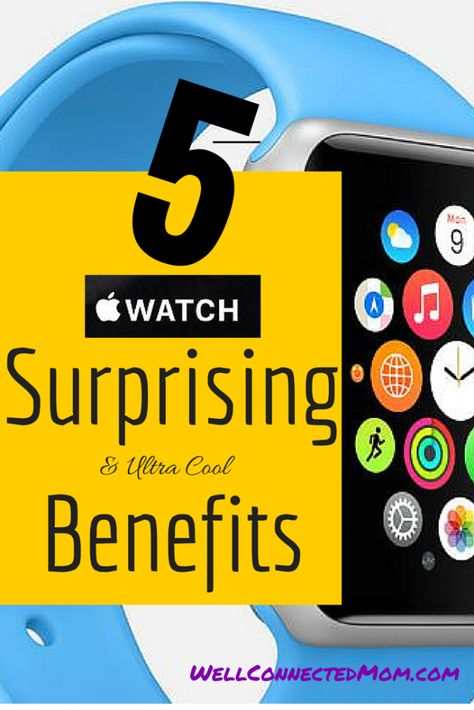 5 Surprising Benefits of the New Apple Watches - The Well Connected Mom Apple Watch Benefits, Apple Watch Snap, Benefits Of Apple, Apple Benefits, Apple Watches, New Apple Watch, The Well, Apple Watch, Gadgets